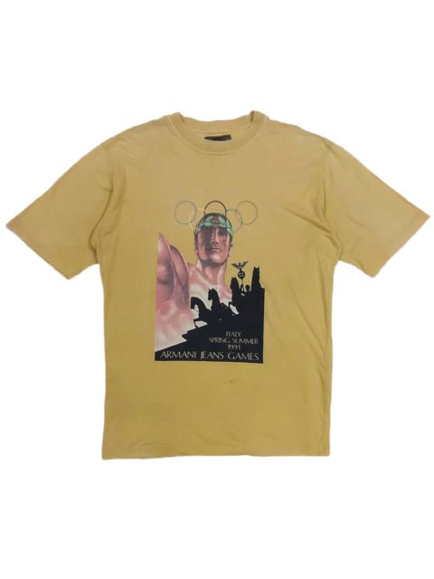 Other Designers RARE! VTG ARMANI JEANS SS 91 OLYMPIC "ARMANI JEANS GAMES"