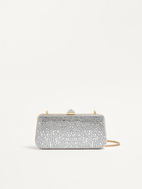 Valentino CARRY SECRETS RHINESTONE MINAUDIERE