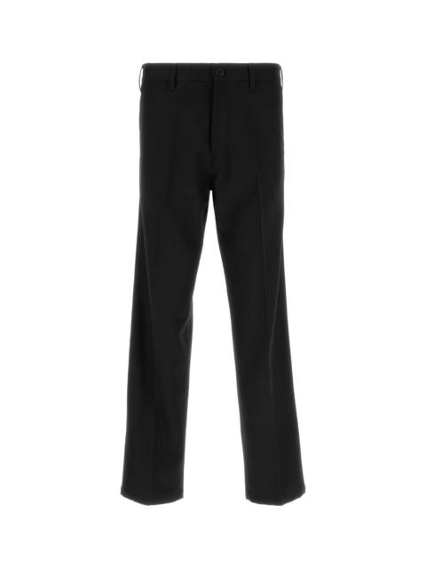 Prada Prada Men Black Gabardine Pant