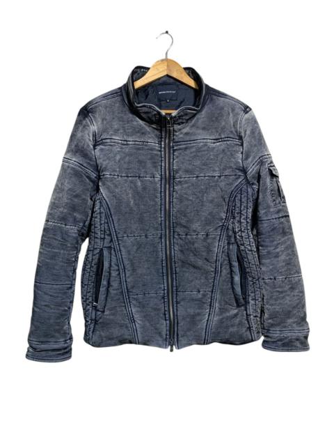 Other Designers Japanese Brand - 🔥SEMANTIC DESIGN ACID WASHED BIKERS JACKET