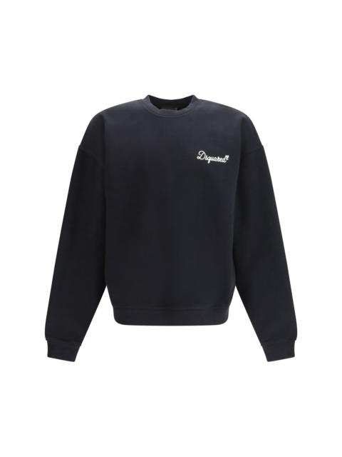 DSQUARED2 Dsquared2 Men D2 Signature Relax Fit Crewneck Sweatshi