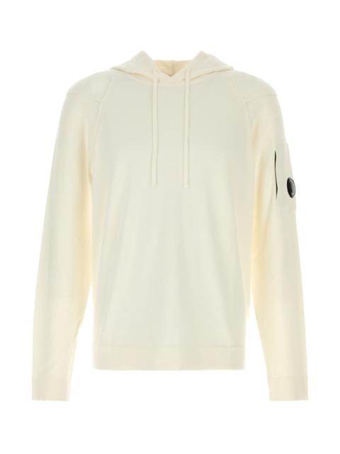 C.P. Company White cotton sweatshirt