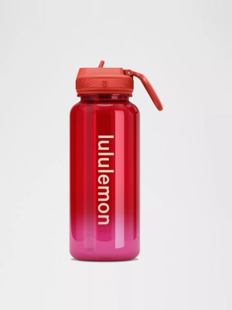 lululemon Back to Life Clear Bottle 32oz *Straw Lid