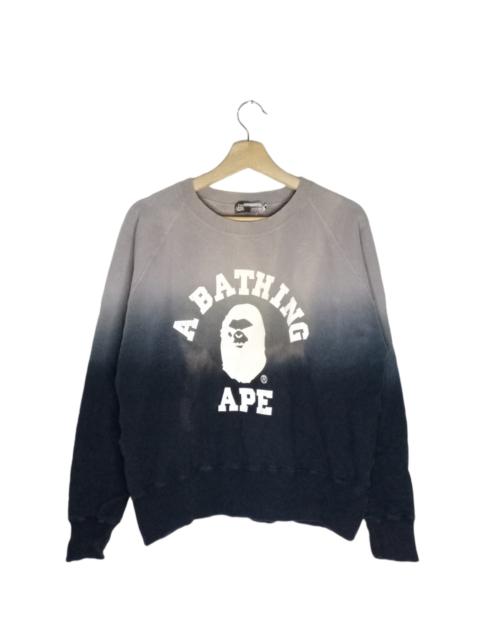 A BATHING APE® Vintage BAPE A Bathing Ape Two Tone Sweatshirt