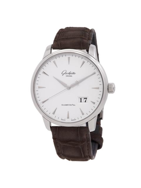 Other Designers Glashutte Original Senator Excellence Panorama Date Automatic Silver Dial Men's Watch 1-36-03-05-02-