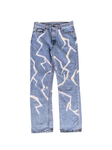 Other Designers Archival Clothing - 🚨ACCEPT OFFER🚨Gerorge denim hand made painting jeans