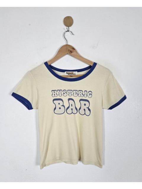 Hysteric Glamour Hysteric Glamour Bar Ringer shirt