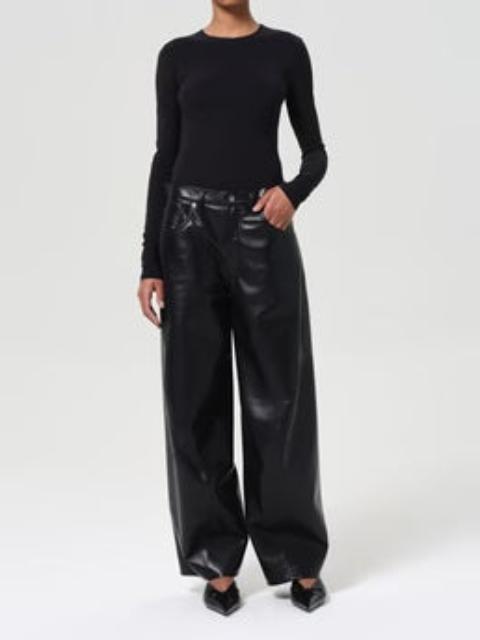 AGOLDE Recycled Leather Twist Jean