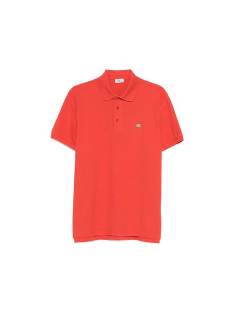 Etro Etro Orange Polo Shirts Men