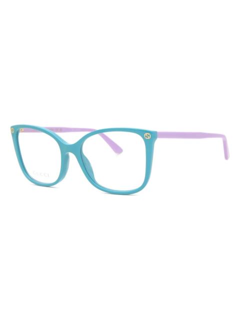 GUCCI Gucci Demo Cat Eye Ladies Eyeglasses GG0026O 015 53