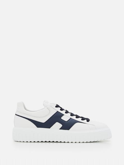 HOGAN H-STRIPES LACED SNEAKERS