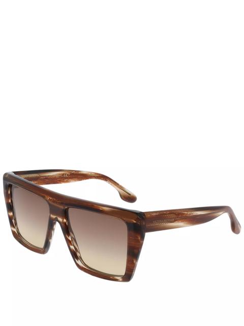 Victoria Beckham Classic Square Sunglasses, 56mm