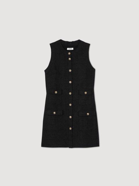 Sandro MINI TWEED DRESS