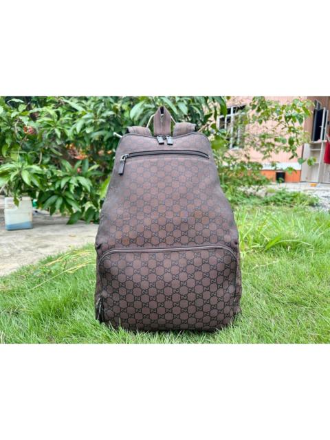 GUCCI Authentic Gucci Guccisima Nylon Large Backpack