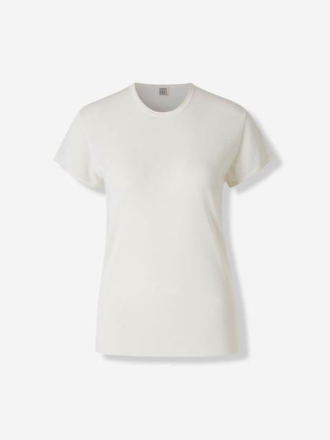 TOTEME ROUND NECK T-SHIRT