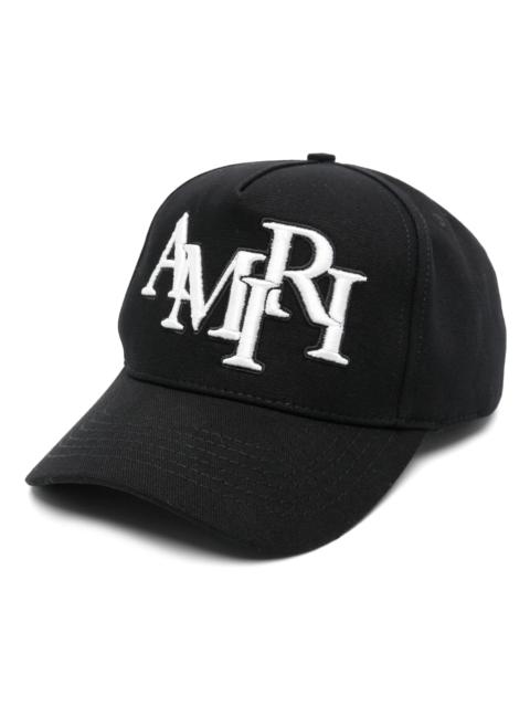 AMIRI Staggered-logo cap