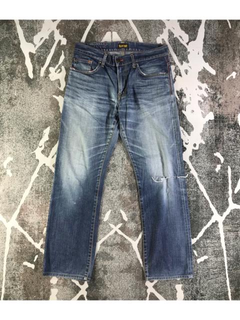 Other Designers Edwin - Edwin bLue Trip Jeans Ripped Denim KJ2247