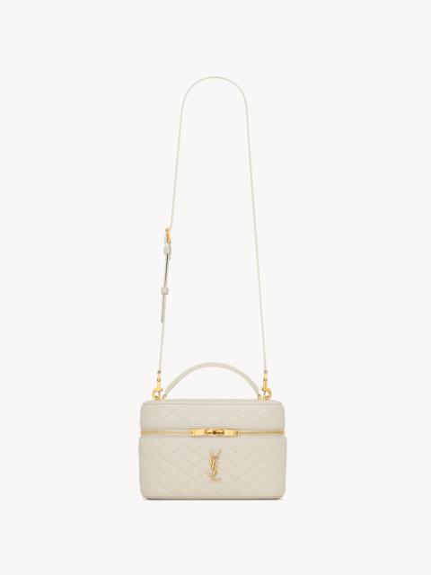 SAINT LAURENT GABY LARGE VANITY BAG IN LAMBSKIN