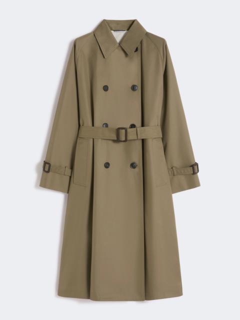WEEKEND Max Mara Reversible water-repellent gabardine trench coat - MUD