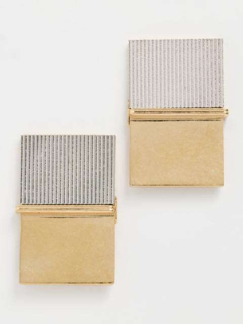 Acne Studios Small Note Pad Earrings