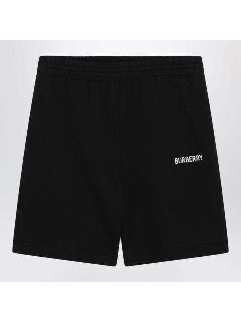 Burberry Burberry Black Logo Shorts Men