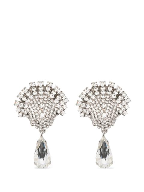Alessandra Rich Alessandra Rich Shell Drop Earrings