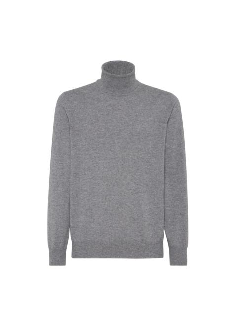 Brunello Cucinelli Brunello Cucinelli Turtleneck sweater in Slate at Nordstrom