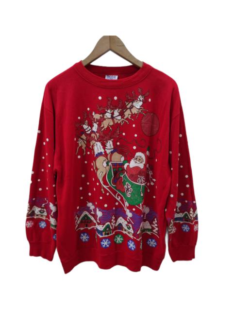 Other Designers Vintage - Santa Sweatshirt Vintage