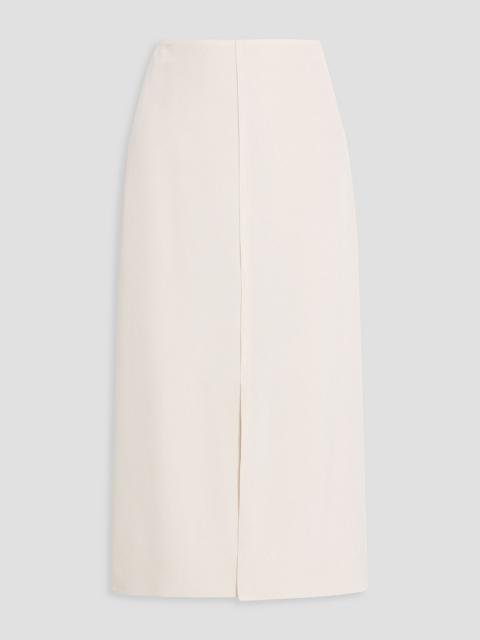 Altuzarra Silk crepe de chine midi skirt