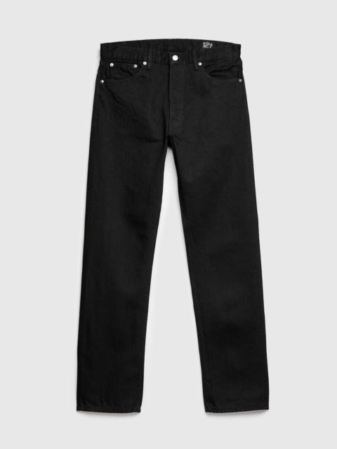 orSlow 107 13.5oz Black Denim - Ivy Fit