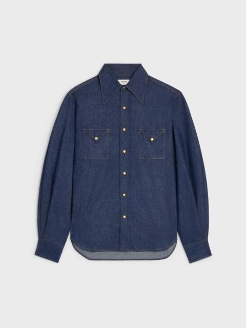 CELINE shirt in denim