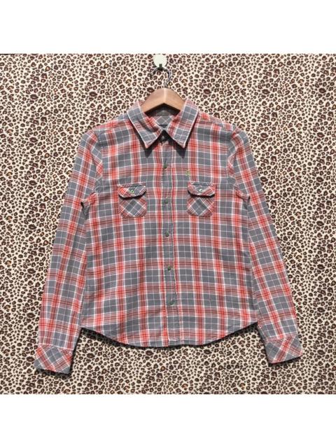 Vintage - Hysteric Glamour Flannel Shirt Japanese Brand Hysteric