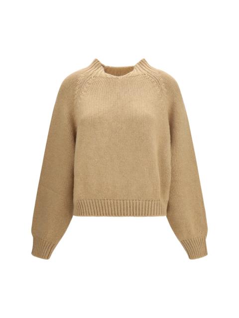 KHAITE Khaite Cain Cashmere Sweater Biscotti