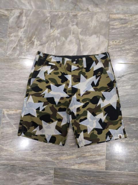 A BATHING APE® OG Bape Classic Bapesta 1st Camo Shorts