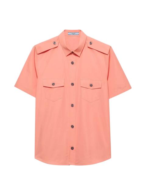 Prada Prada Cotton Poplin Shirt