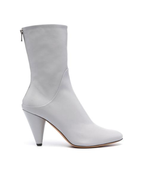 Proenza Schouler Cone 95mm leather boots