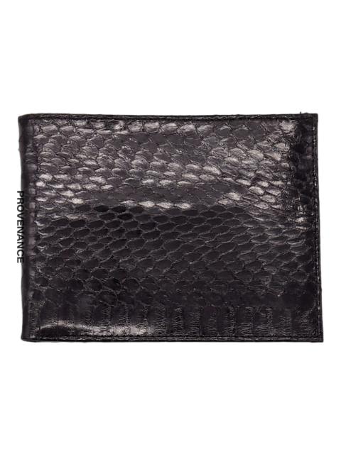 Dior Christian Dior Bifold Wallet - Black Snakeskin