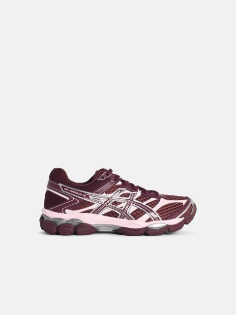 Asics 'CUMULUS' BURGUNDY TECH FABRIC SNEAKERS