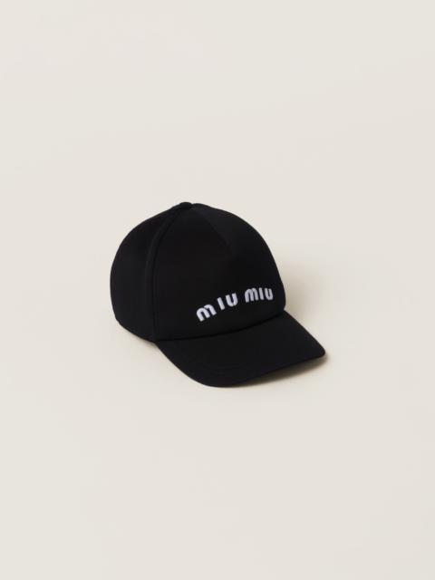 Miu Miu Drill baseball cap