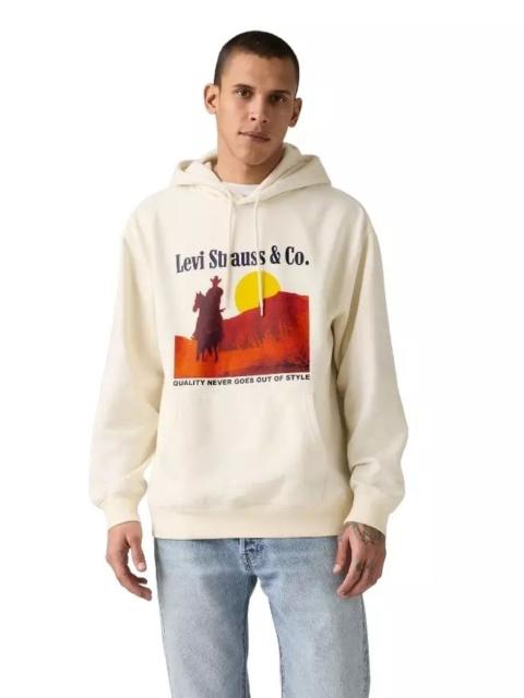 Levi's Men's Archival Western Hoodie - Egret