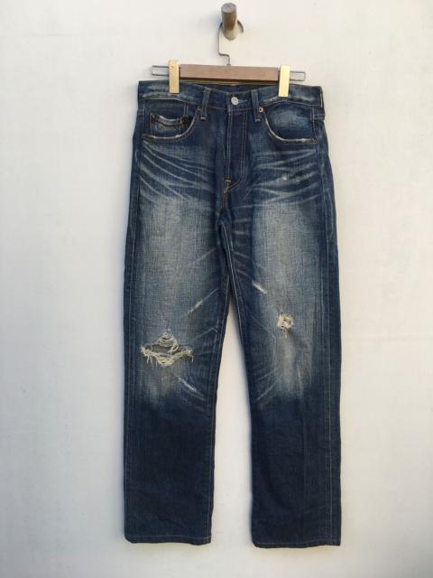 Other Designers Vintage - Ripped Distressed Levis 501 Washed Jeans