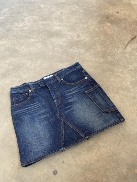 Vintage Uniqlo X Undercover Denim skirt