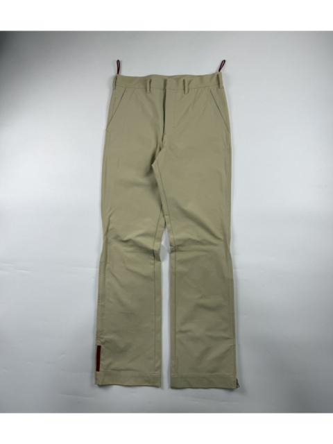 Prada Prada Sport Side Zip Nylon Pants