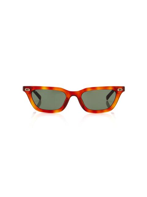 GUCCI Square-Frame Acetate Sunglasses brown