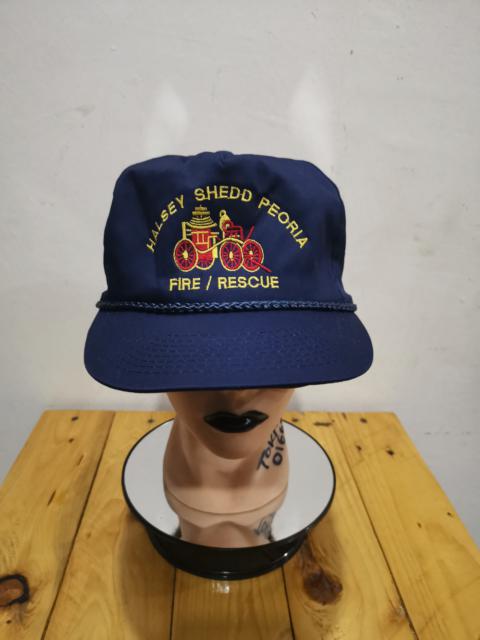 Other Designers Vintage - Halsey Shedd Peoria Fire/Rescue Vintage Hat