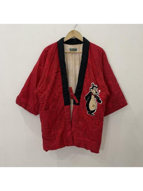 Other Designers Kimono Japan Dragon - Vintage Kimono Japan Newspapers Motive