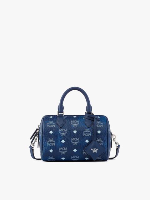 MCM Ella Boston Bag in Visetos