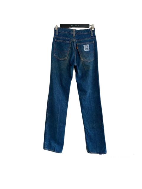 Levi's Vintage 70s Levis 214 Orange tabs button 16