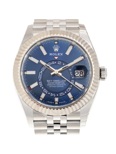 Rolex Sky-Dweller GMT Automatic Chronometer Blue Dial Men's Watch 336934-0006