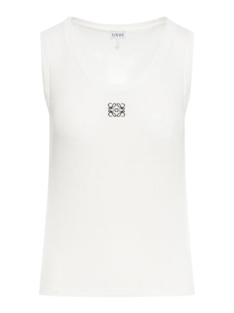 Loewe ANAGRAM TANK TOP IN COTTON